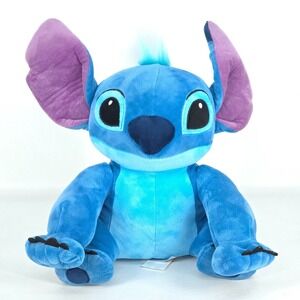Disney Stitch Large 15" Pillow Buddy Plush Stuffed Animals Kidcore Soft Cozycore